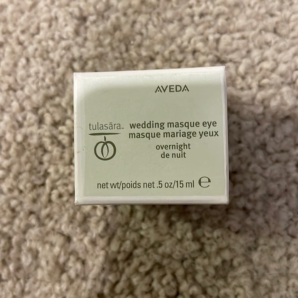 Unopened Aveda eye masque